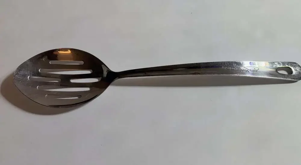 Wolfgang Puck Stainless Steel Slotted Serving Spoon